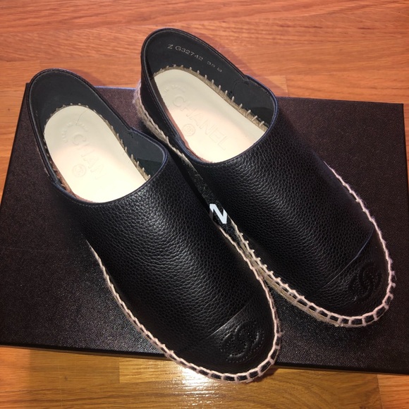 Chanel Authentic espadrilles Black new - Picture 5 of 8